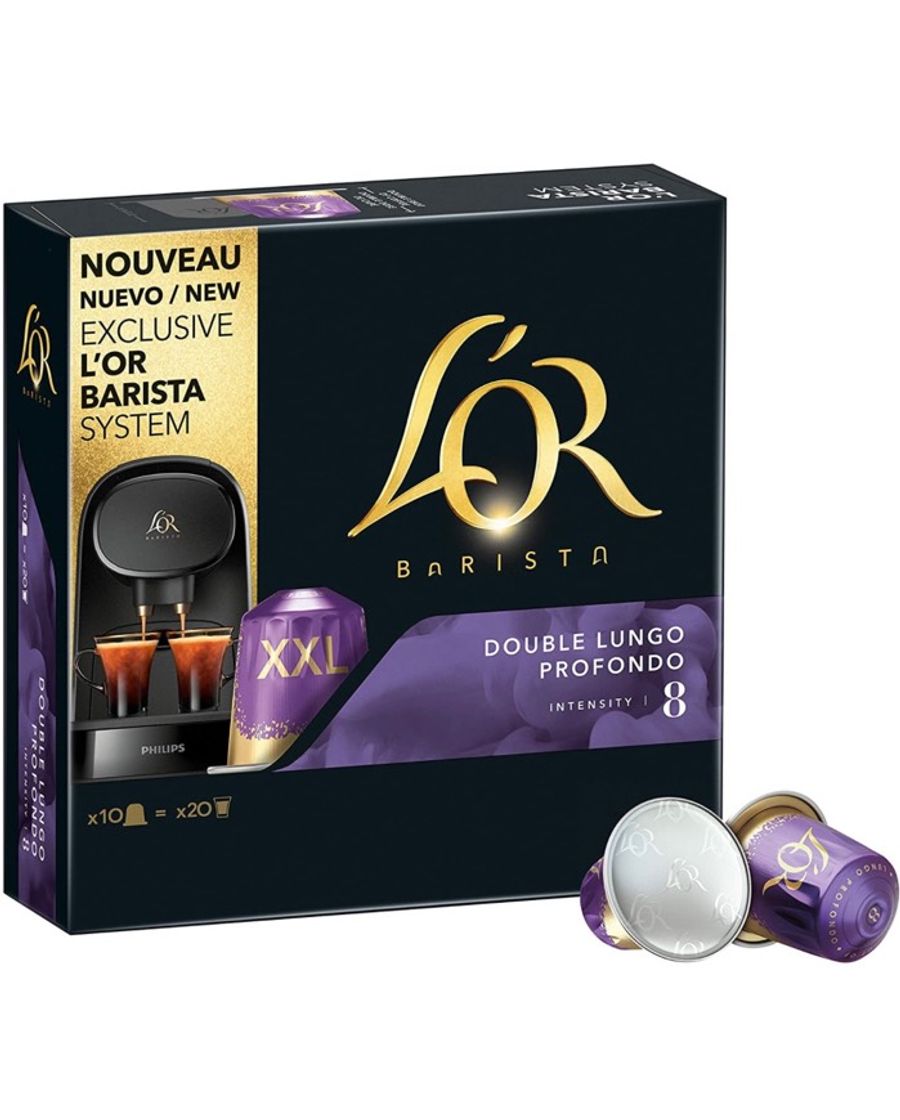 Product L'OR BARISTA Cápsulas Doble Lungo Profondo Intensidad 08