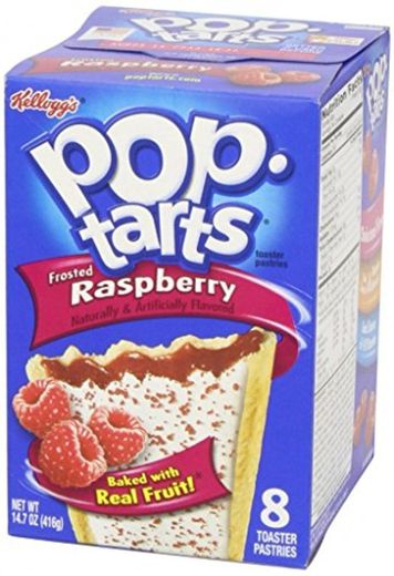 Kelloggs Frosted Raspberry Pop Tarts 416g