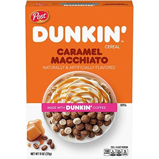 Dunkin' Caramel Macchiato Cereal de desayuno