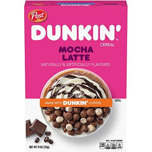 Dunkin' Mocha Latte Cereal de desayuno