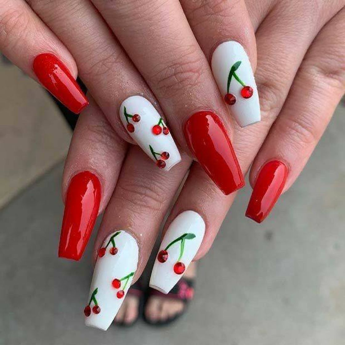 Moda Inspiração de unhas