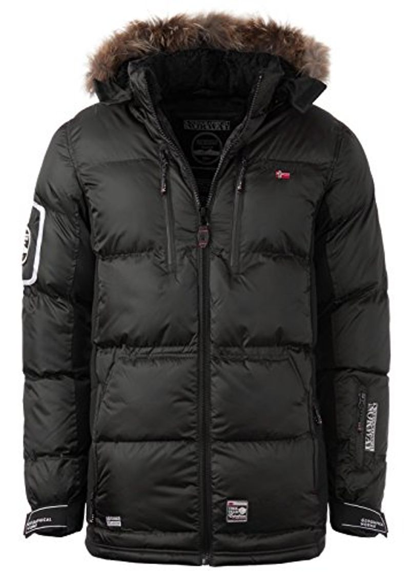 Moda Geographical Norway – Chaqueta de plumas, chaqueta de invierno exterior, chaqueta funcional para hombre