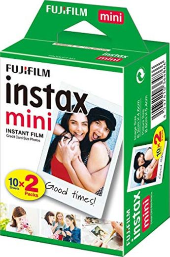 Fujifilm Instax Mini Brillo - Película fotográfica instantánea