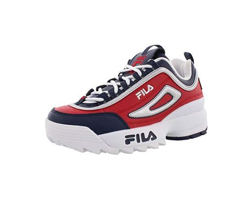 Fila Kids Disruptor II Sneakers Red/Navy/White