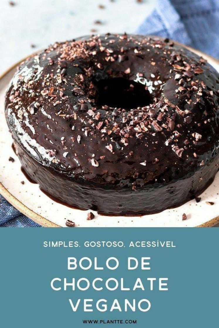 Fashion bolo de chocolate vegano🍫