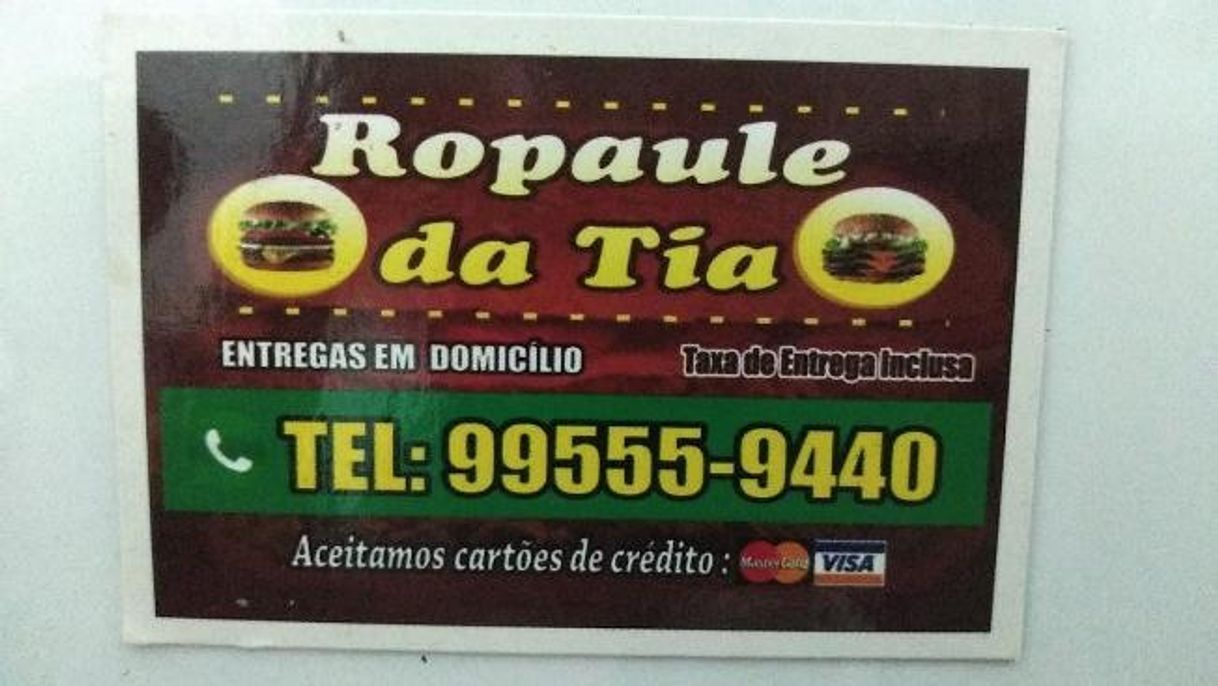 Restaurantes Ropaule Da Tia