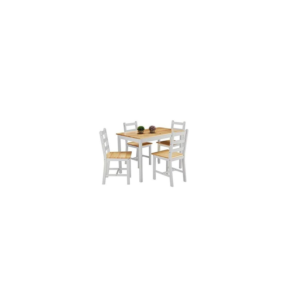 Product PanaCasa - Juegos de Mesa y 4 Sillas para Comedor Sala Cocina