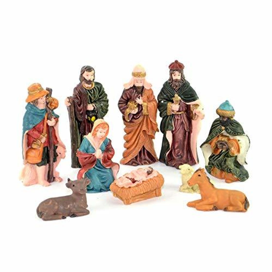 Social SHATCHI Holy - Juego de 10 figuras movibles para decoración de cuna
