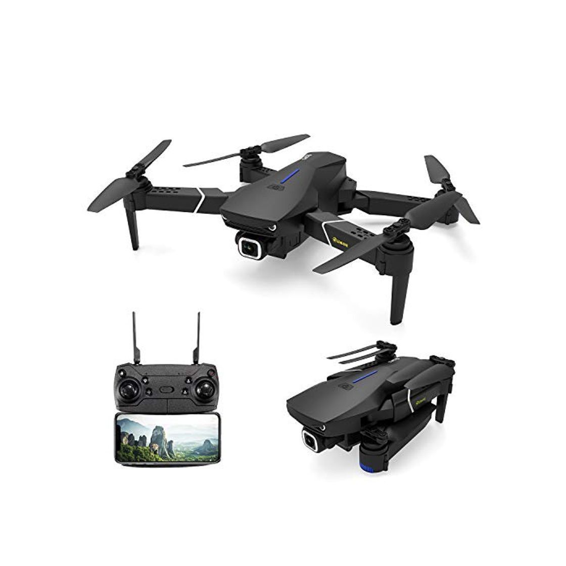 Social EACHINE E520S Drone con Camara HD Drone 4k Drone GPS Drones con