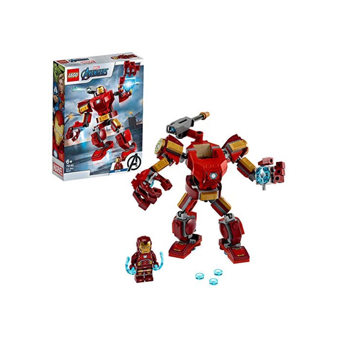 Social LEGO Super Heroes - Armadura Robótica de Iron Man, Juego de Construcción