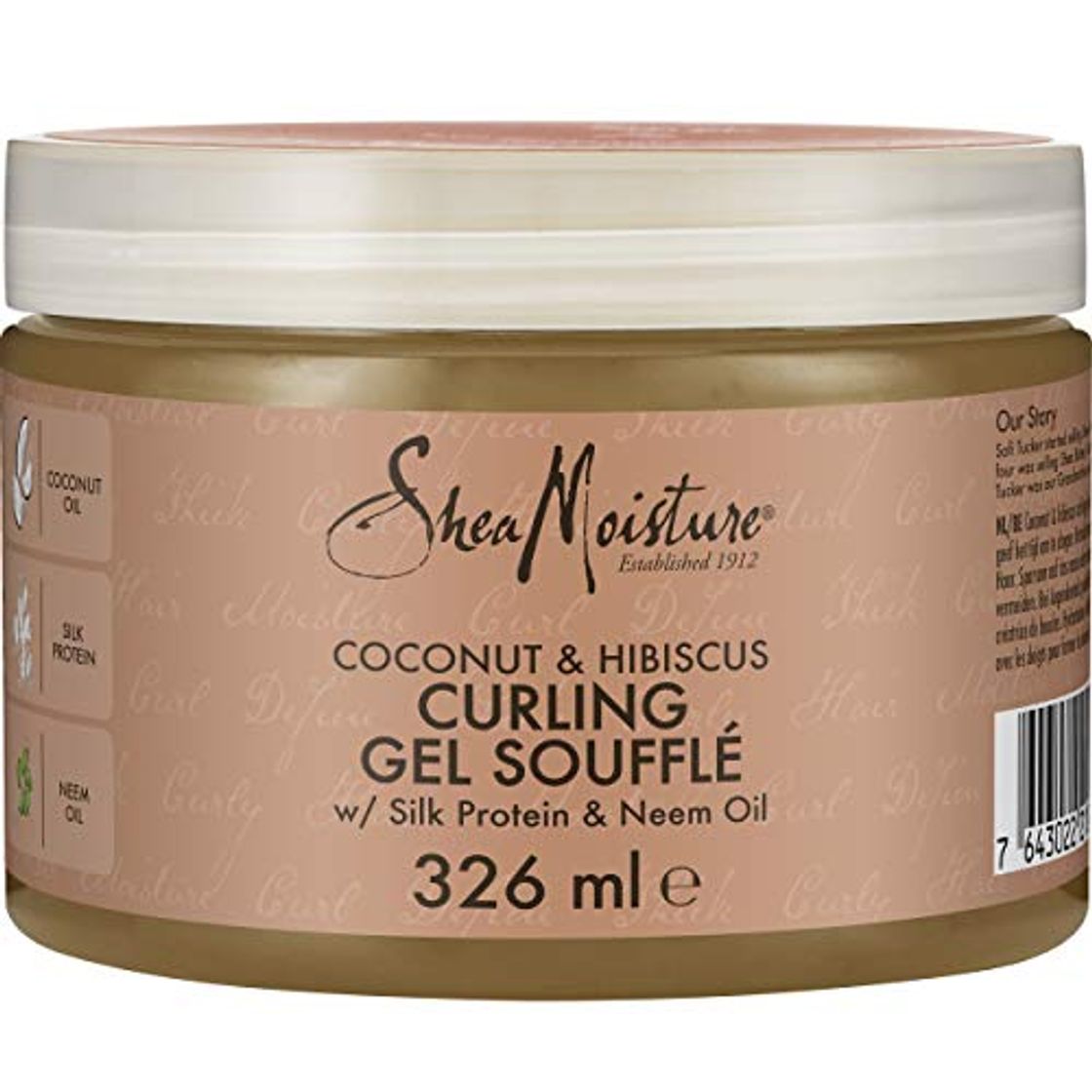 Beauty Shea Moisture - Gel modelador para rizos con coco e hibisco