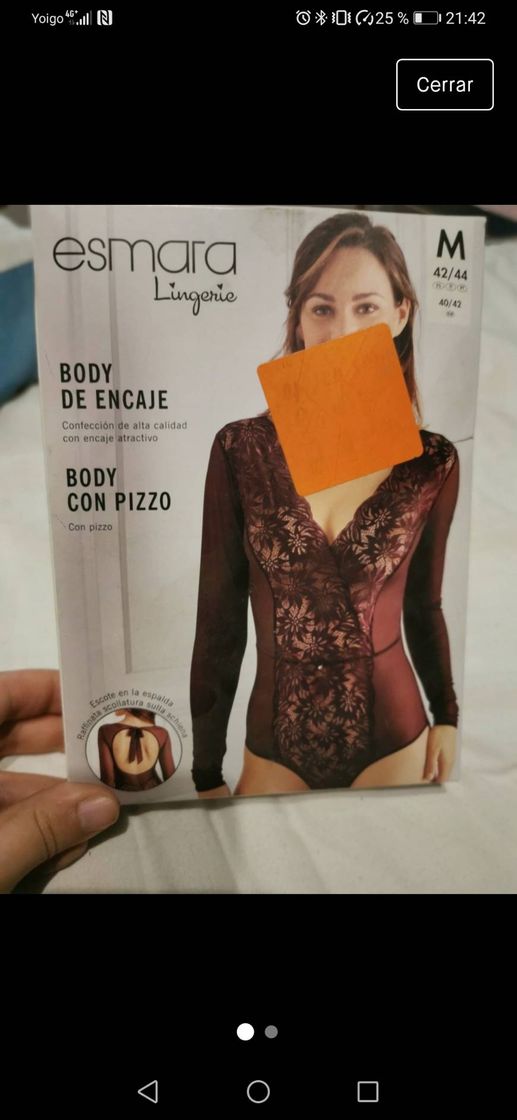 Moda Body de encaje