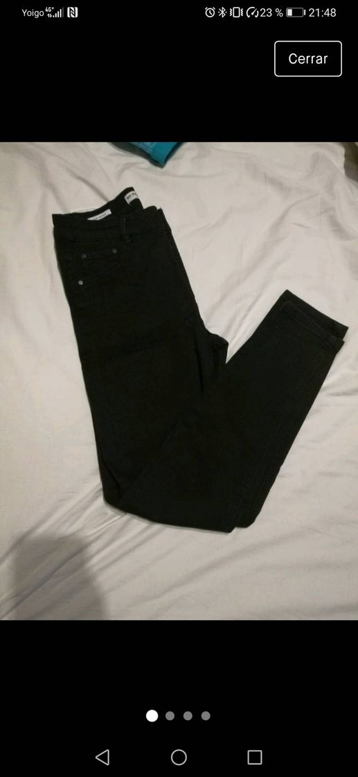 Moda Pantalon negro Pull&Bear