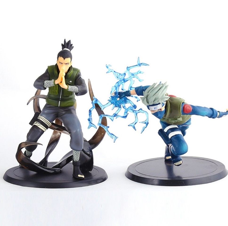 Moda Figura de ação Kakashi e Shikamaru 