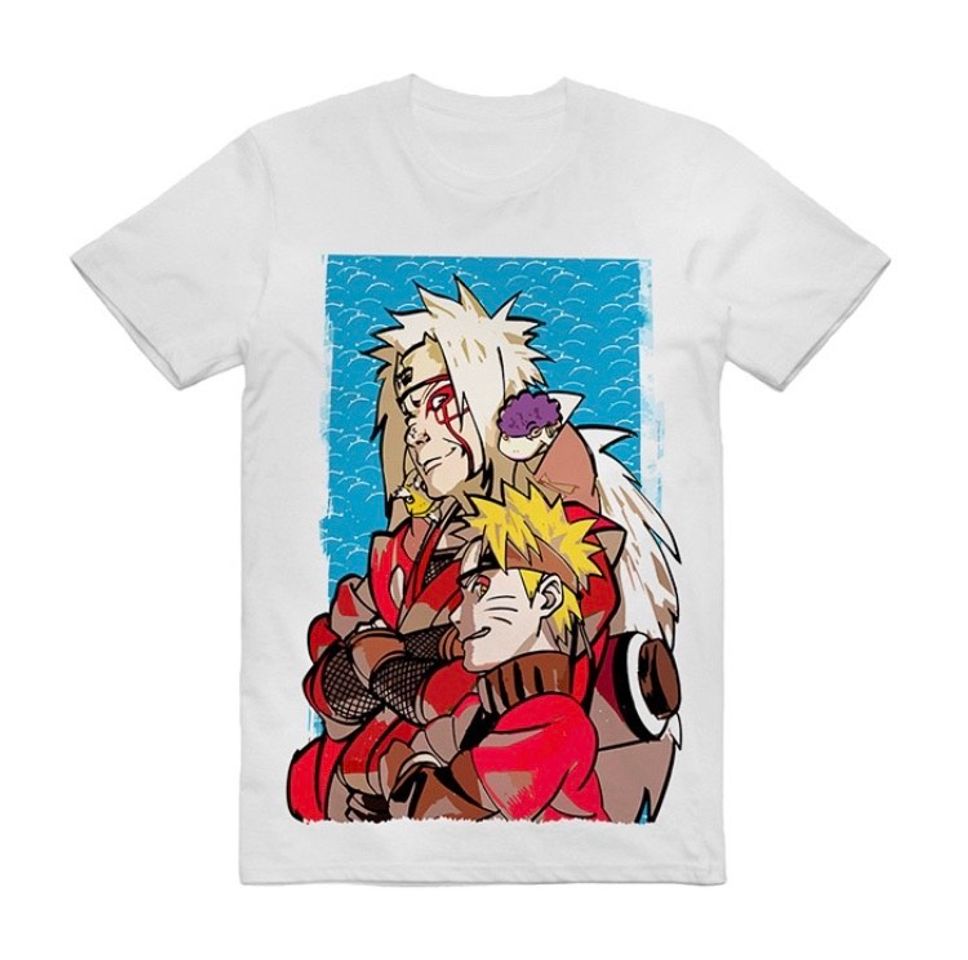 Moda Camisa unissex Jiraya Naruto Sennin