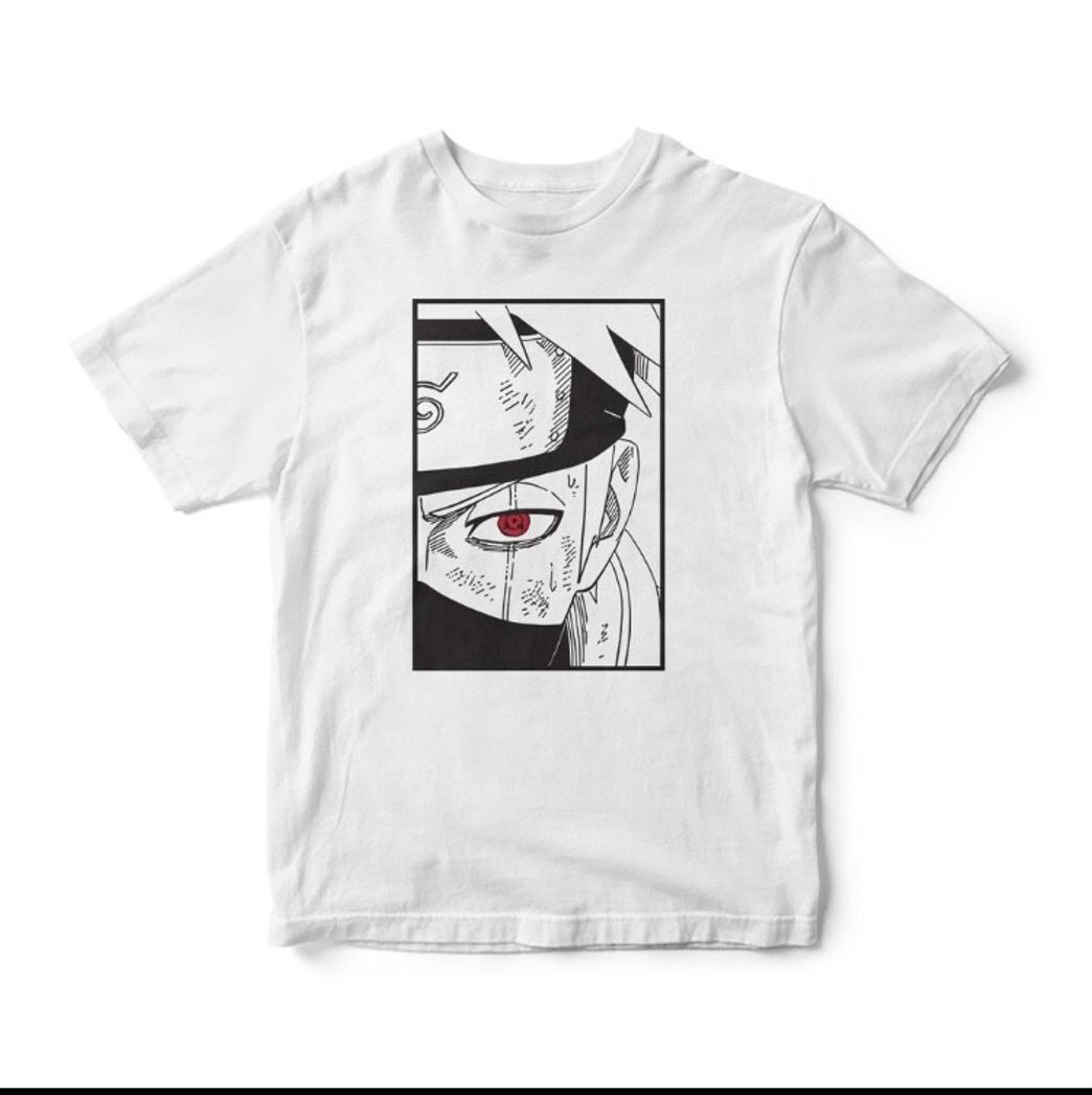 Fashion Camiseta Kakashi 