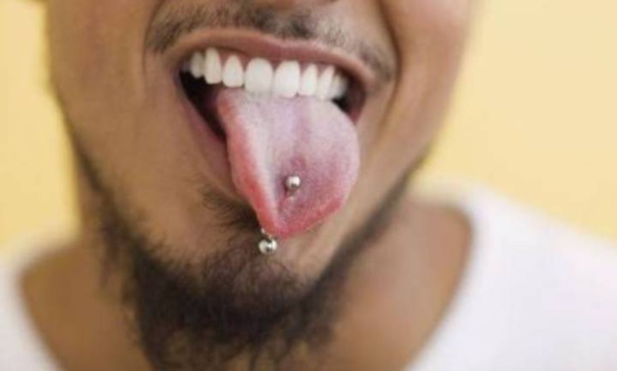 Moda Piercing da língua  