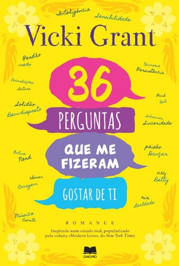 Book 36 Perguntas Que Me Fizeram Gostar De Ti