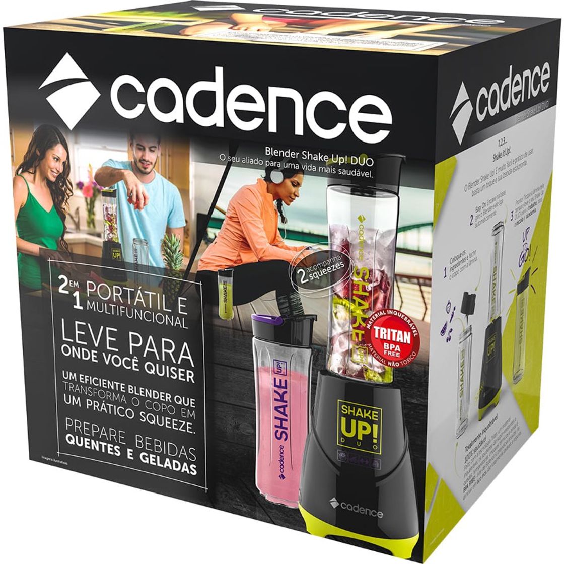 Social Shake cadence 2 copos 