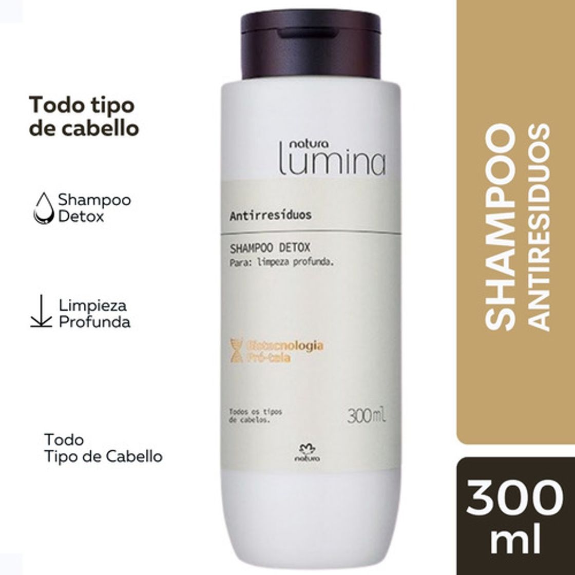 Moda Shampoo Detox Antiresiduos Natura Lumina