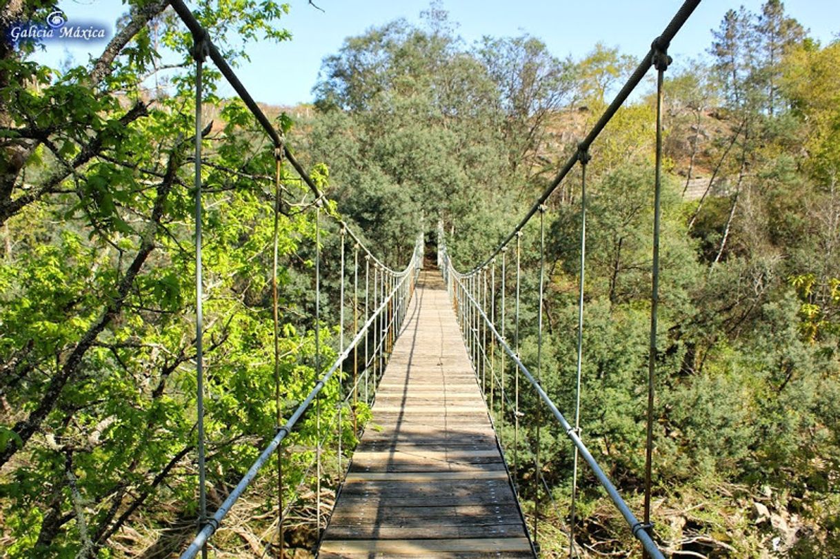 Lugar Ponte colgante de Calvelo