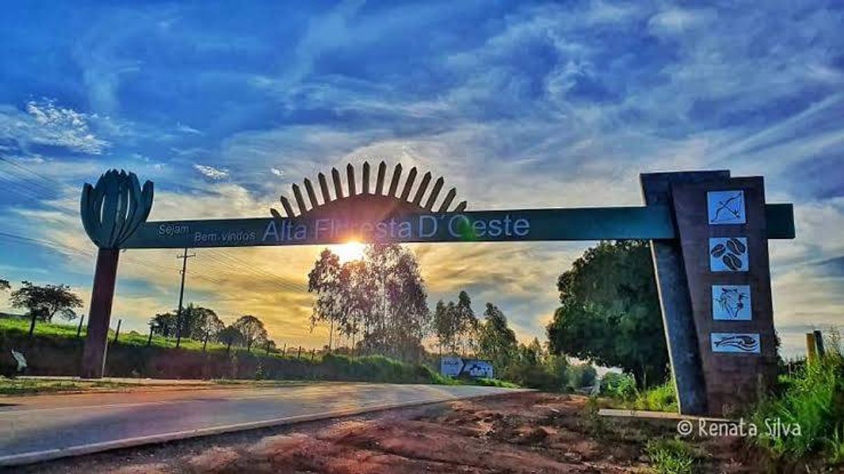 Foto da entrada da minha cidade