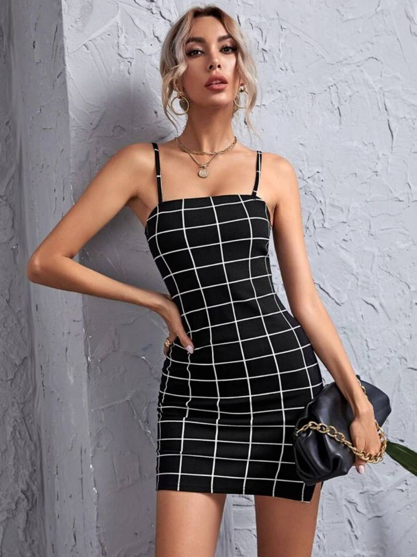 Moda Black dress shein