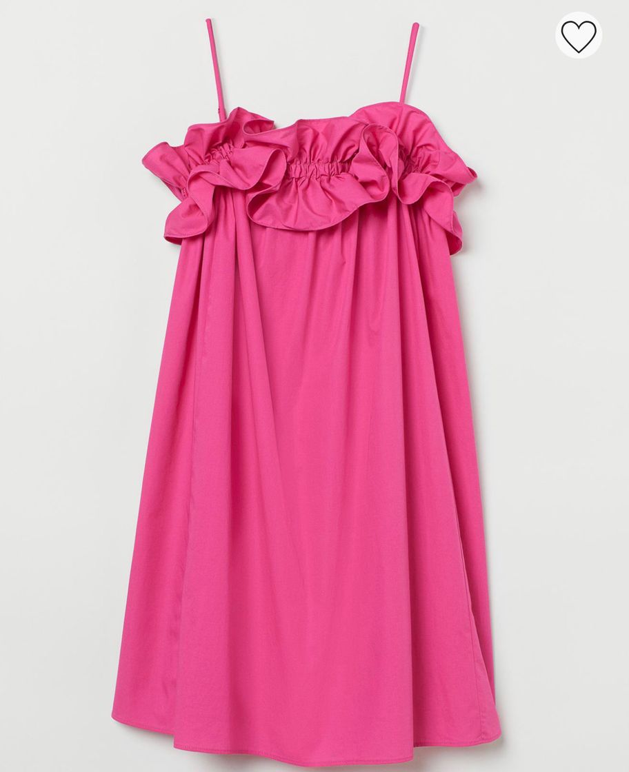 Fashion Vestido com folhos - Cerise - SENHORA | H&M PT