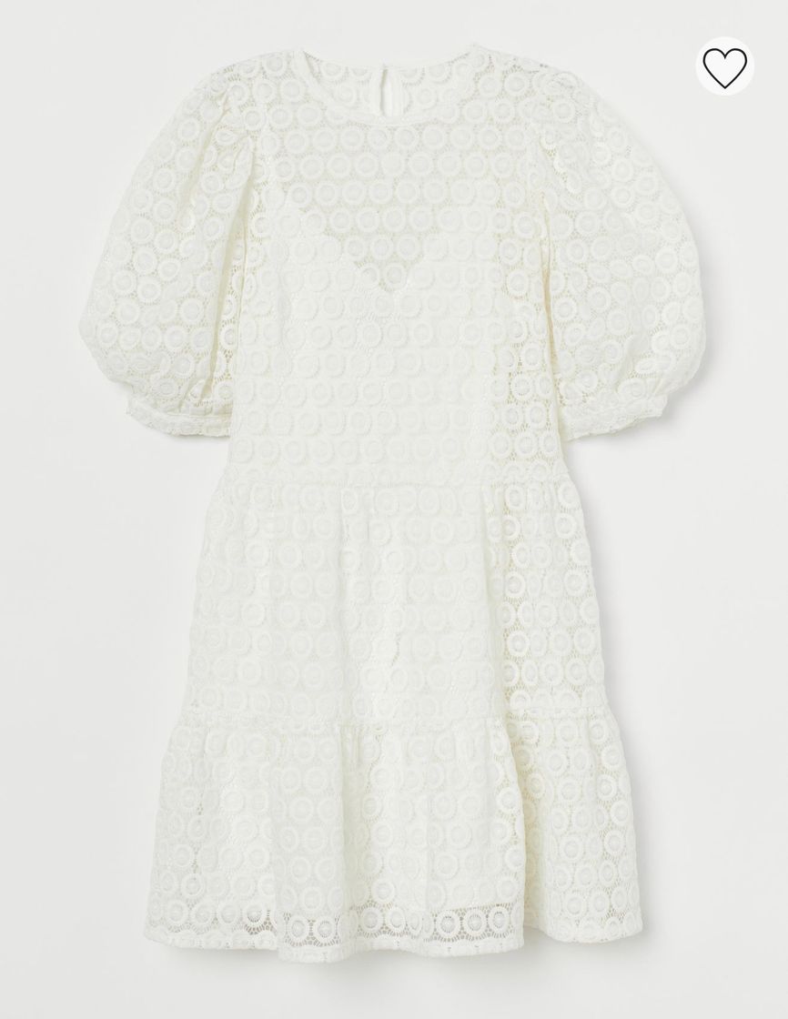 Fashion Vestido em renda - Branco - SENHORA | H&M PT