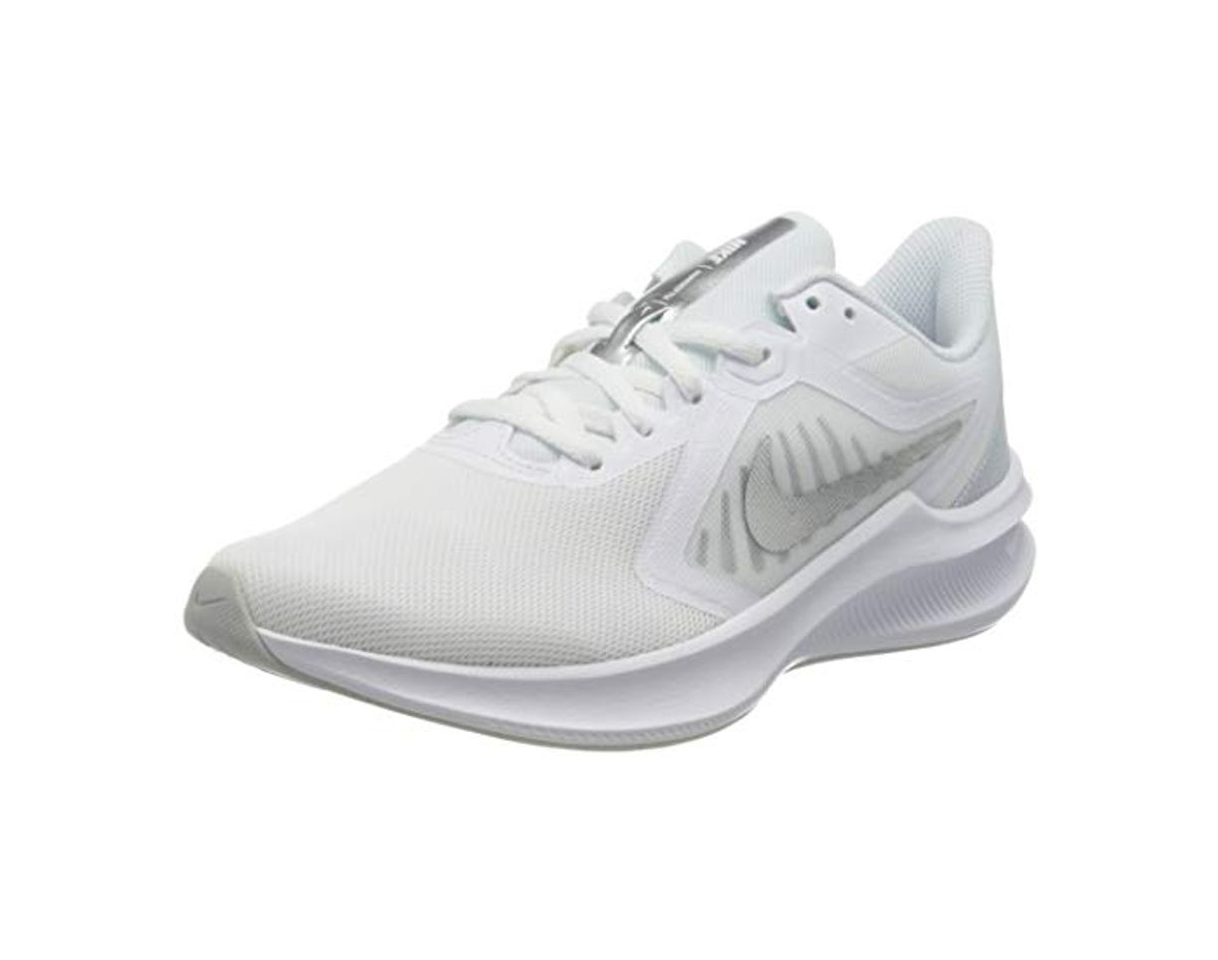 Moda NIKE Downshifter 10, Zapatillas Mujer, White