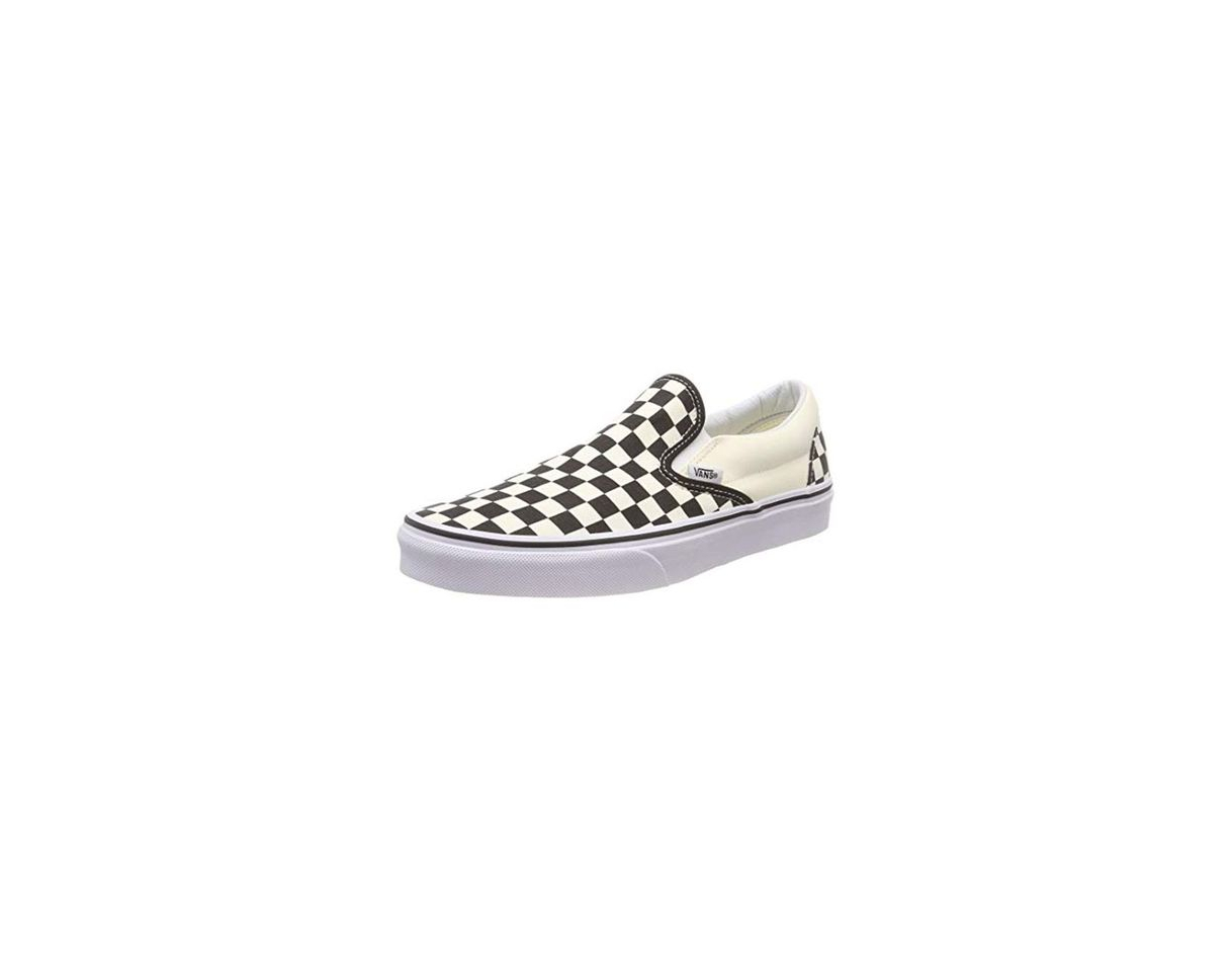 Moda Vans Classic Slip-On, Zapatillas Unisex Adulto, Blanco