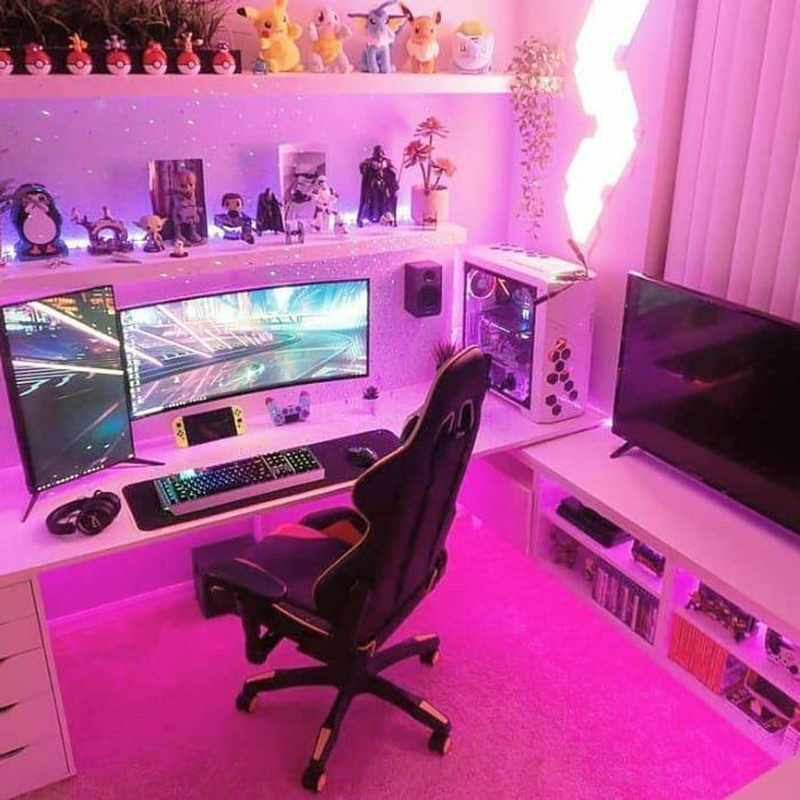 Moda inspirações quarto gamer