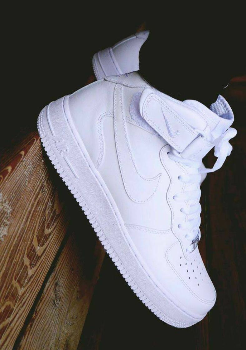 Moda Nike Air Force 1 Mid: White