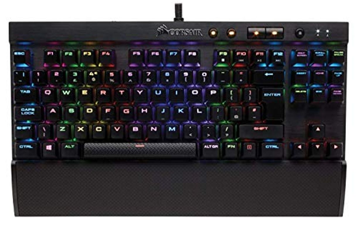 Electronics Corsair K65 RAPIDFIRE RGB - Teclado mecánico Gaming