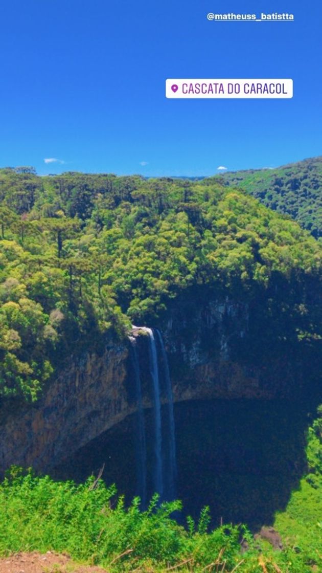 Lugar Cascata do Caracol