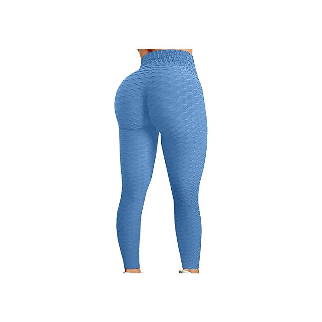 Fashion LNIBA Push Up Leggings para Mujer, Mallas de Deporte de Mujer, Panal