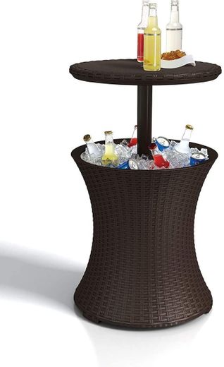 Keter Cool Bar -  Mesa nevera para exterior