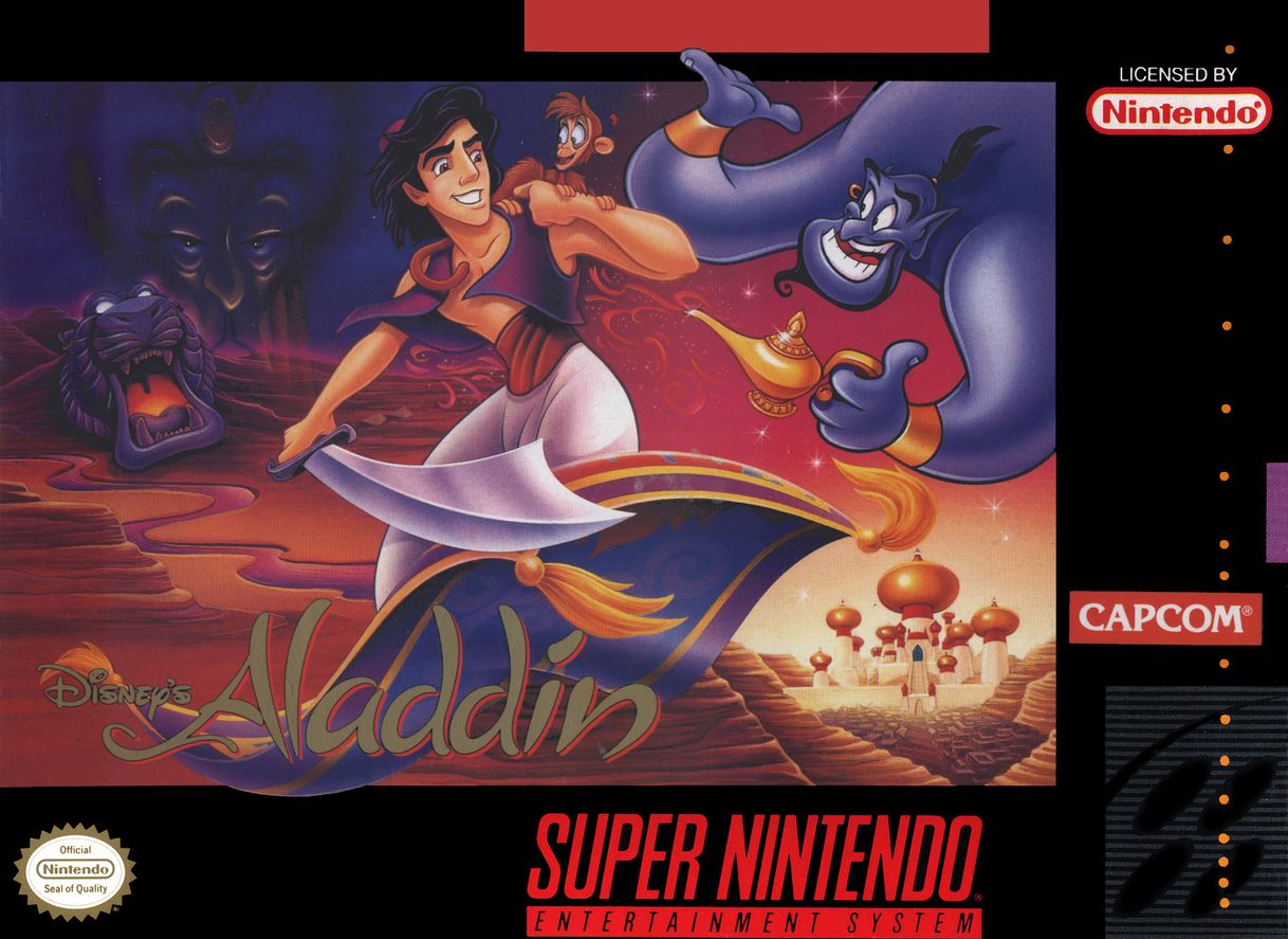 Videojuegos Aladdin Super Nintendo