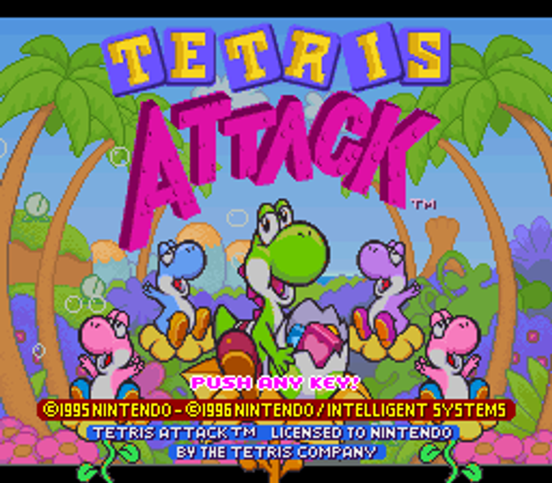 Videojuegos Tetris Attack Yoshi