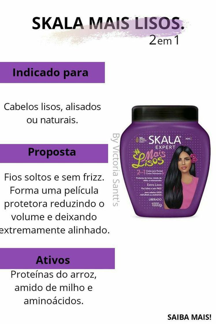 Moda Creme de Tratamento 1000g #MaisLisos - Loja Skala