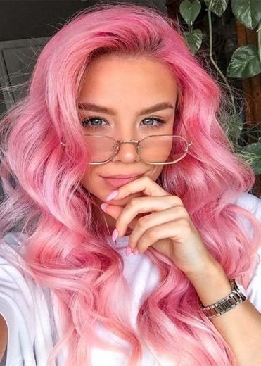 Cabelo rosa 💗