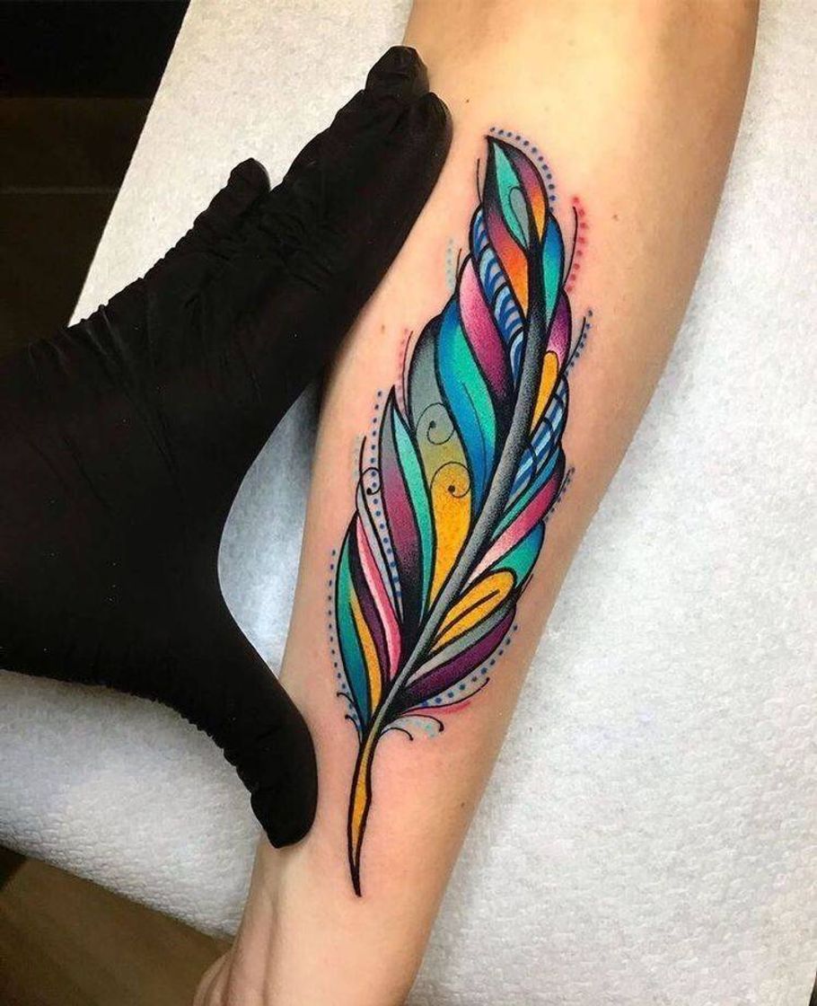 Fashion Tattoo- Pena colorida