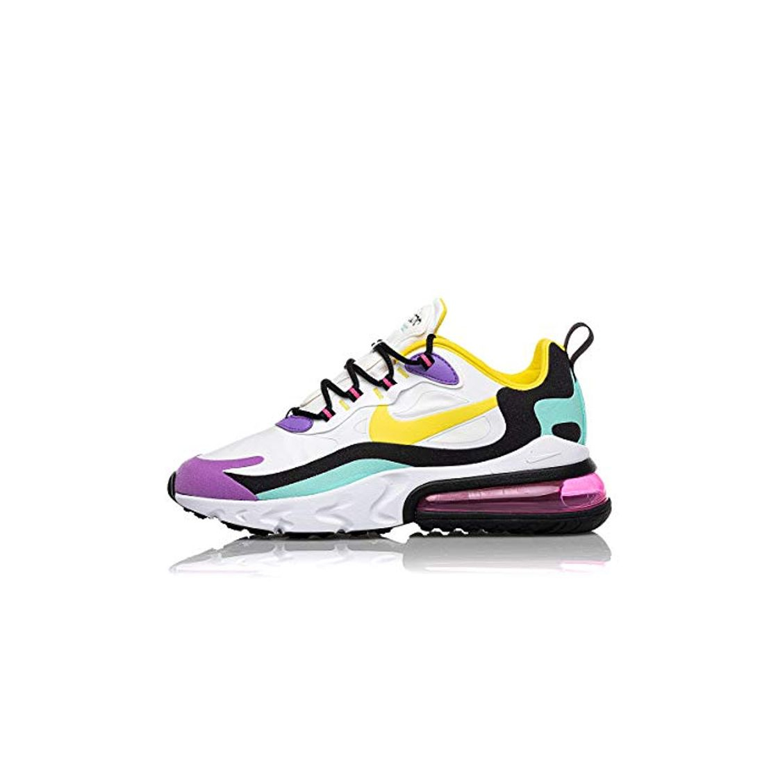 Fashion Nike Air Max 270 Reaccionar abstracto geométrico Ao4971-101 para Hombres 9