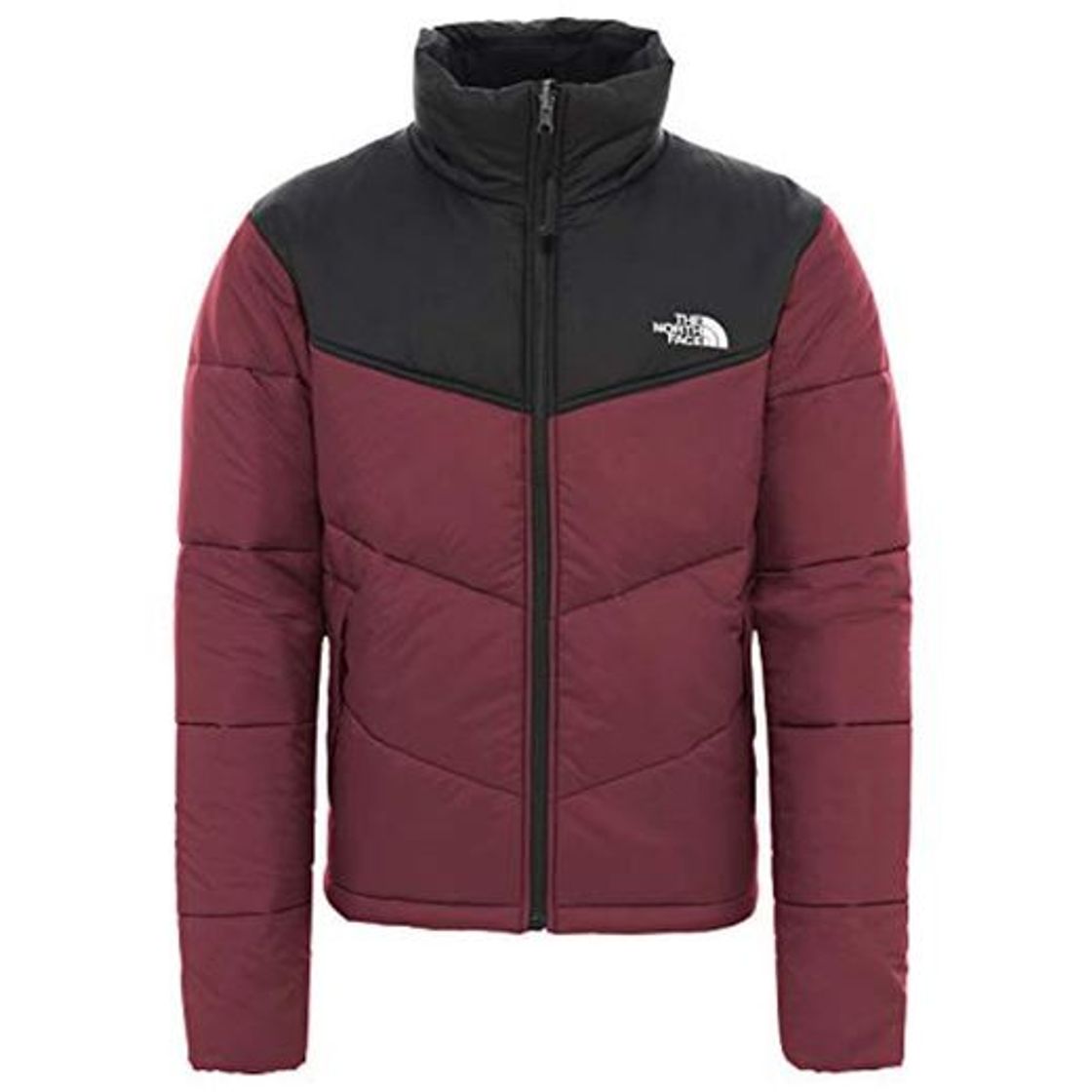 Fashion North Face Saikuru chamarra pequeña granate profundo rojo