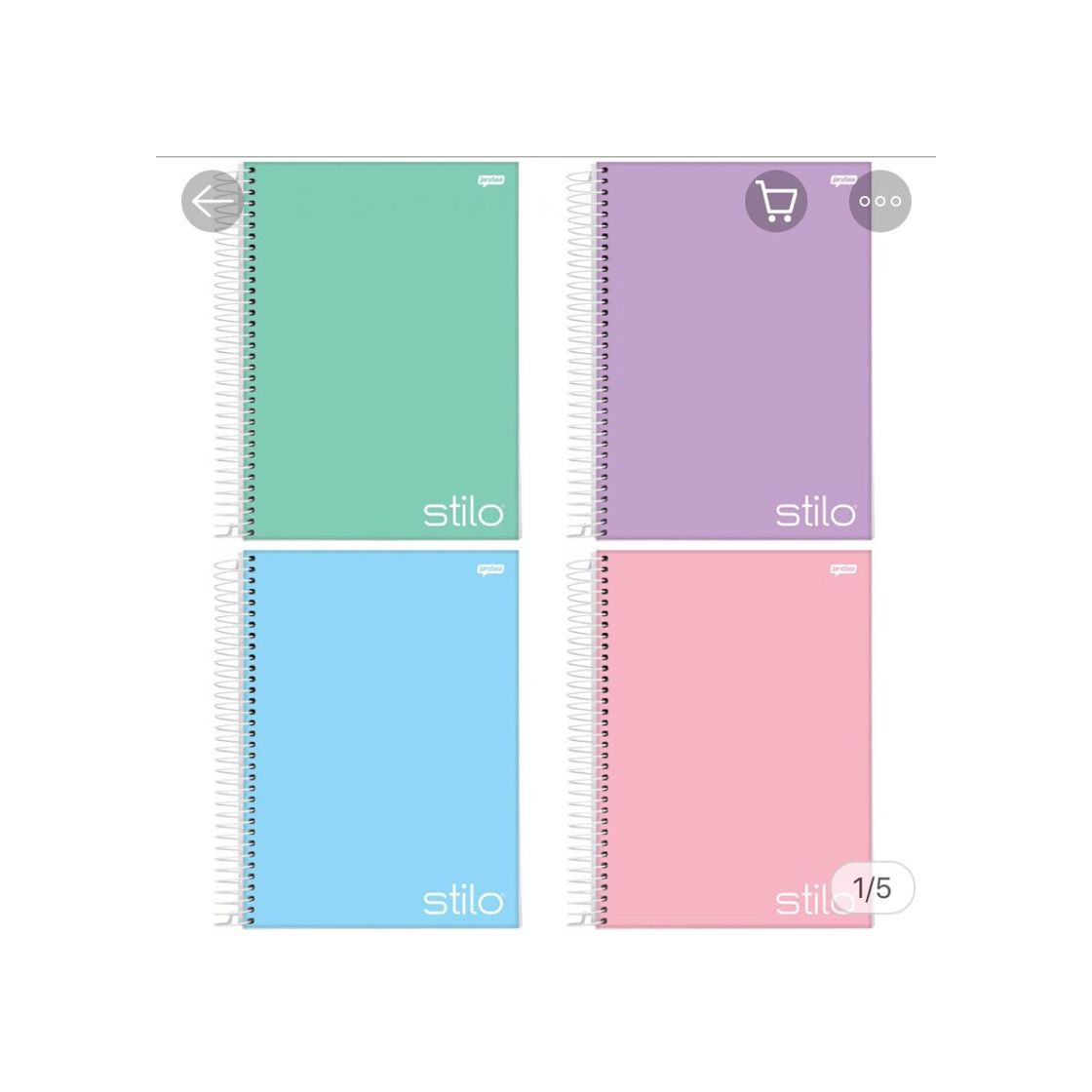 Products Caderno Stilo