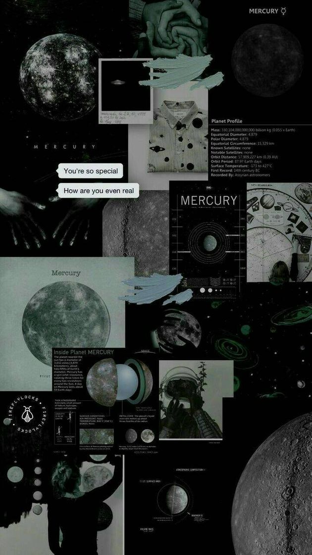 Moda Mercury Aesthetic 💙