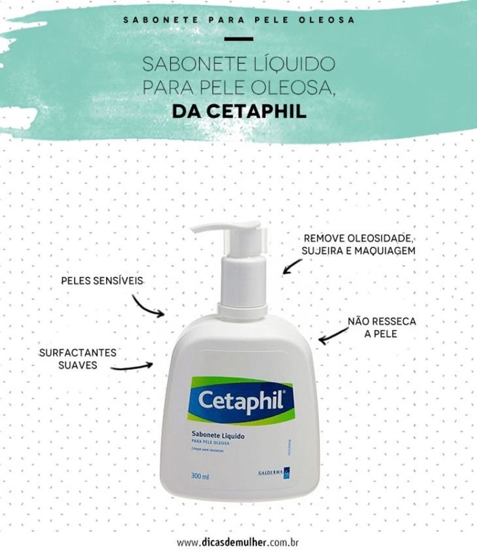 Moda sabonete líquido cetaphil para pele oleosa 