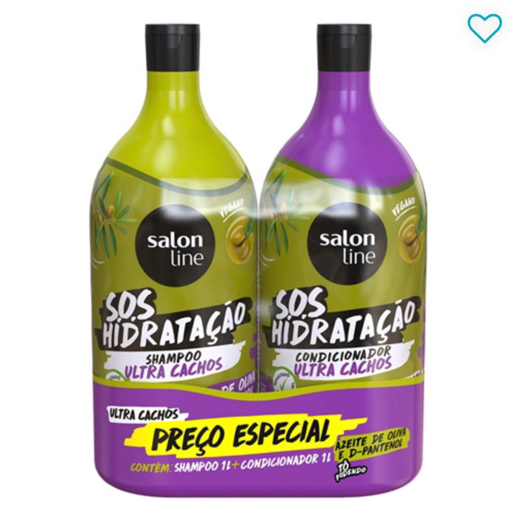 Moda Kit SOS Hidratação Ultra Cachos Hidratação Shampoo e ...