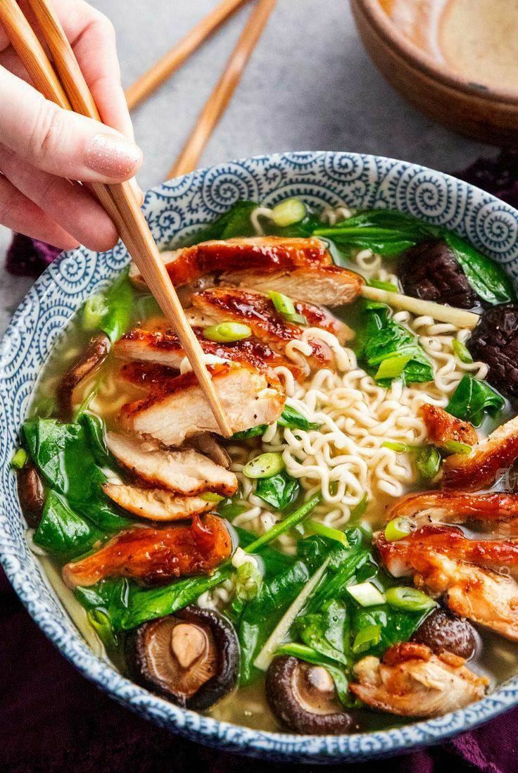 Restaurants Ramen de frango 