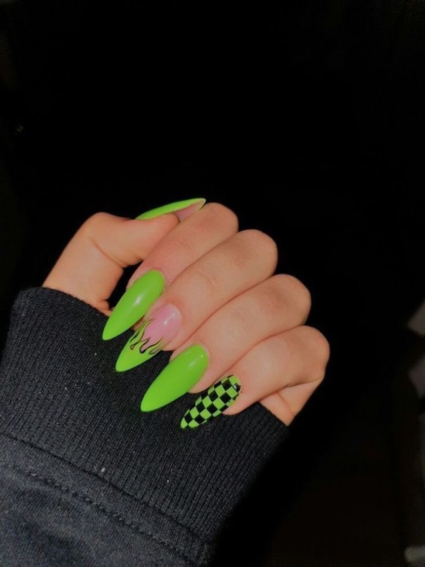 Moda Unhas verdes 💚